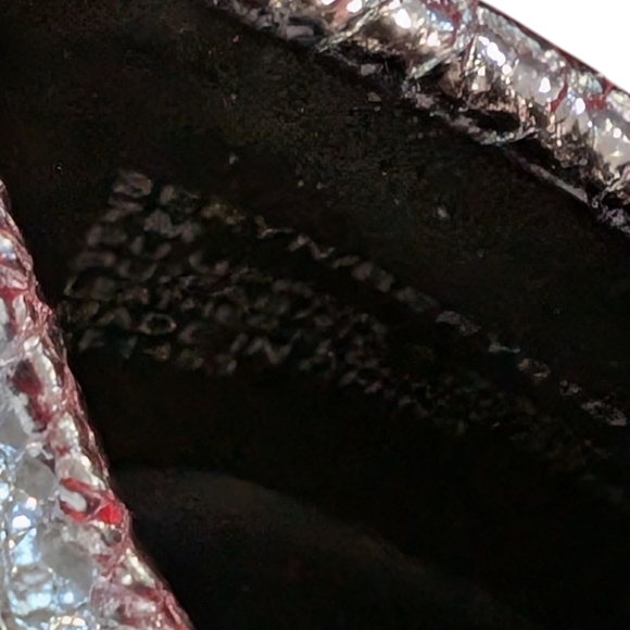 Steven New York Beryn Platform Loafer Kiltie Tassel Silver.... Size 7 - Picture 5 of 6